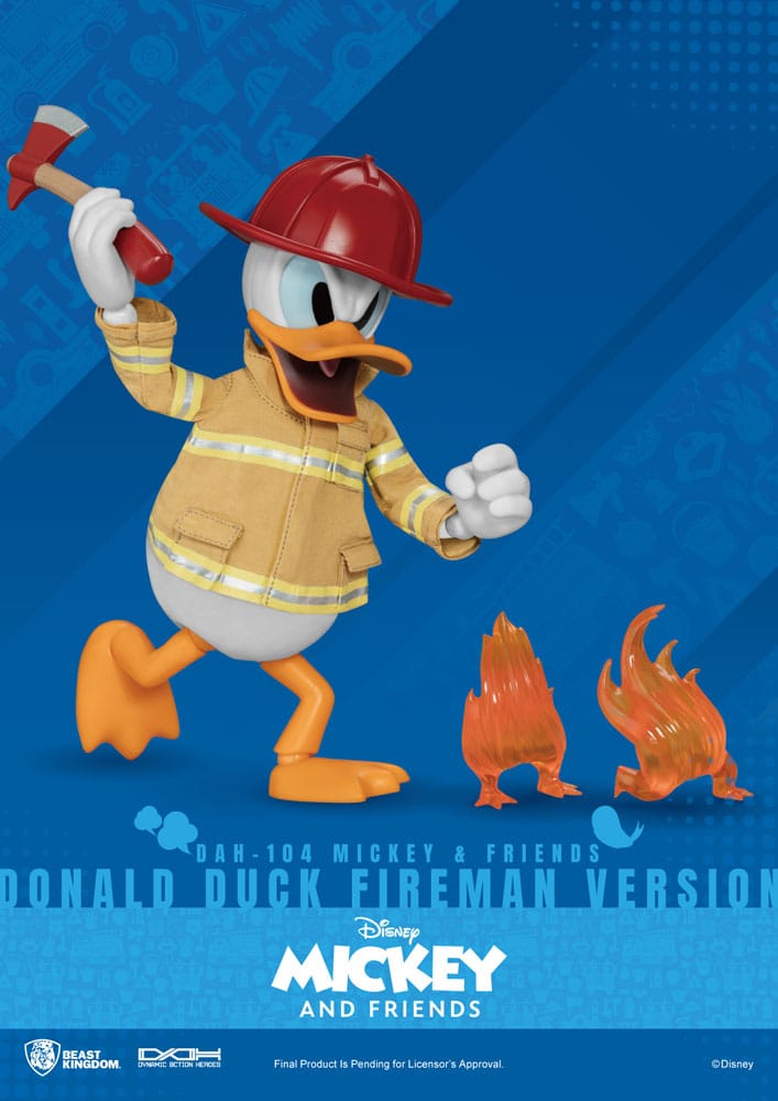 Donald Duck Fireman Version