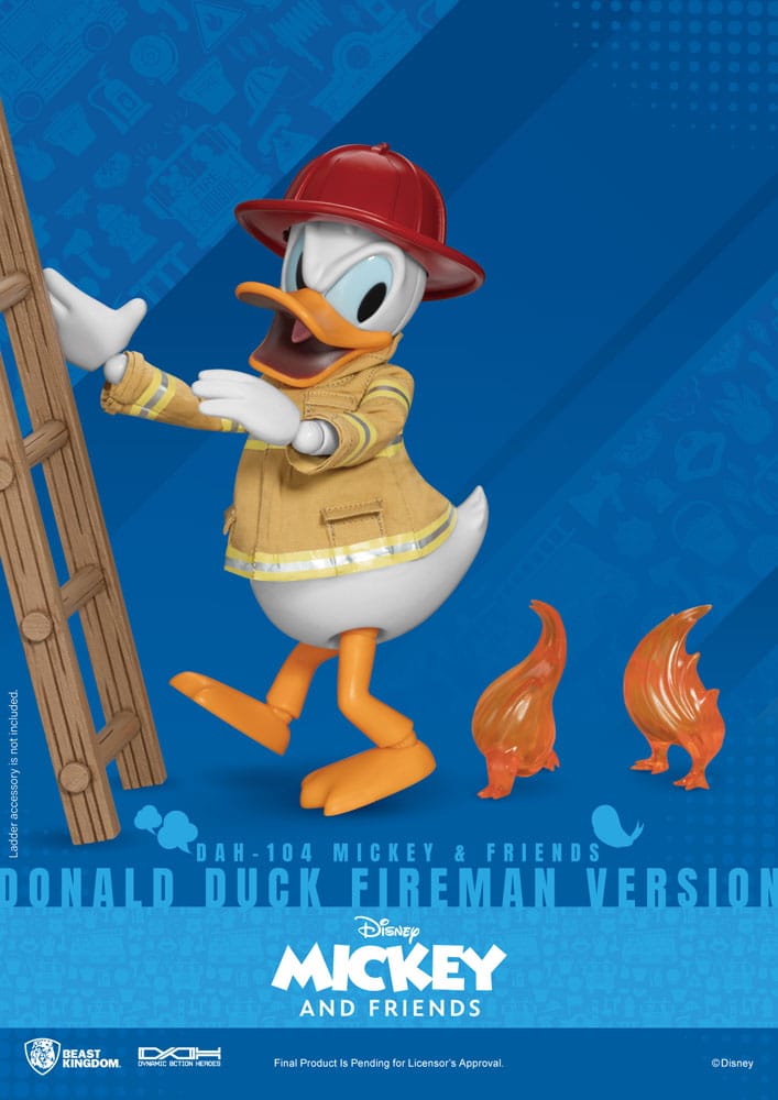 Donald Duck Fireman Version