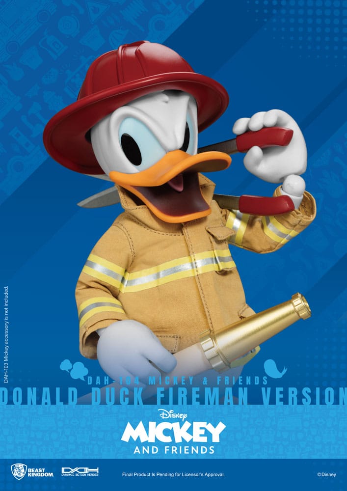 Donald Duck Fireman Version