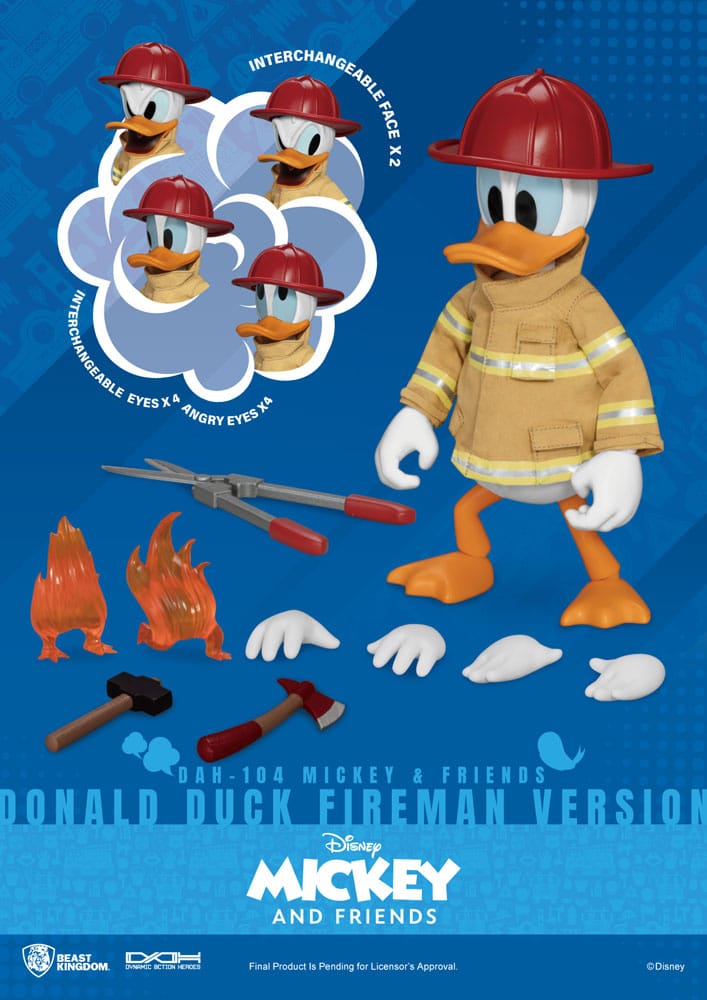 Donald Duck Fireman Version