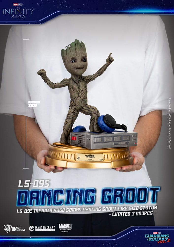 Statuette Les Gardiens de la Galaxie - Dancing Groot