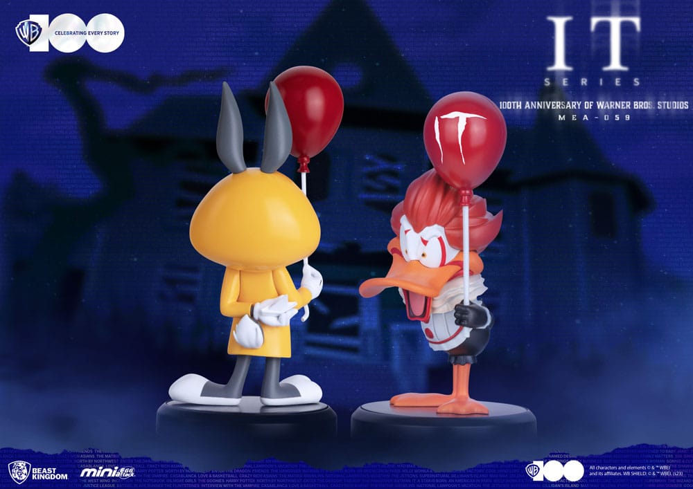 Looney Tunes 100th anniversary of Warner Bros. Studios figurines Mini Egg Attack Series: IT