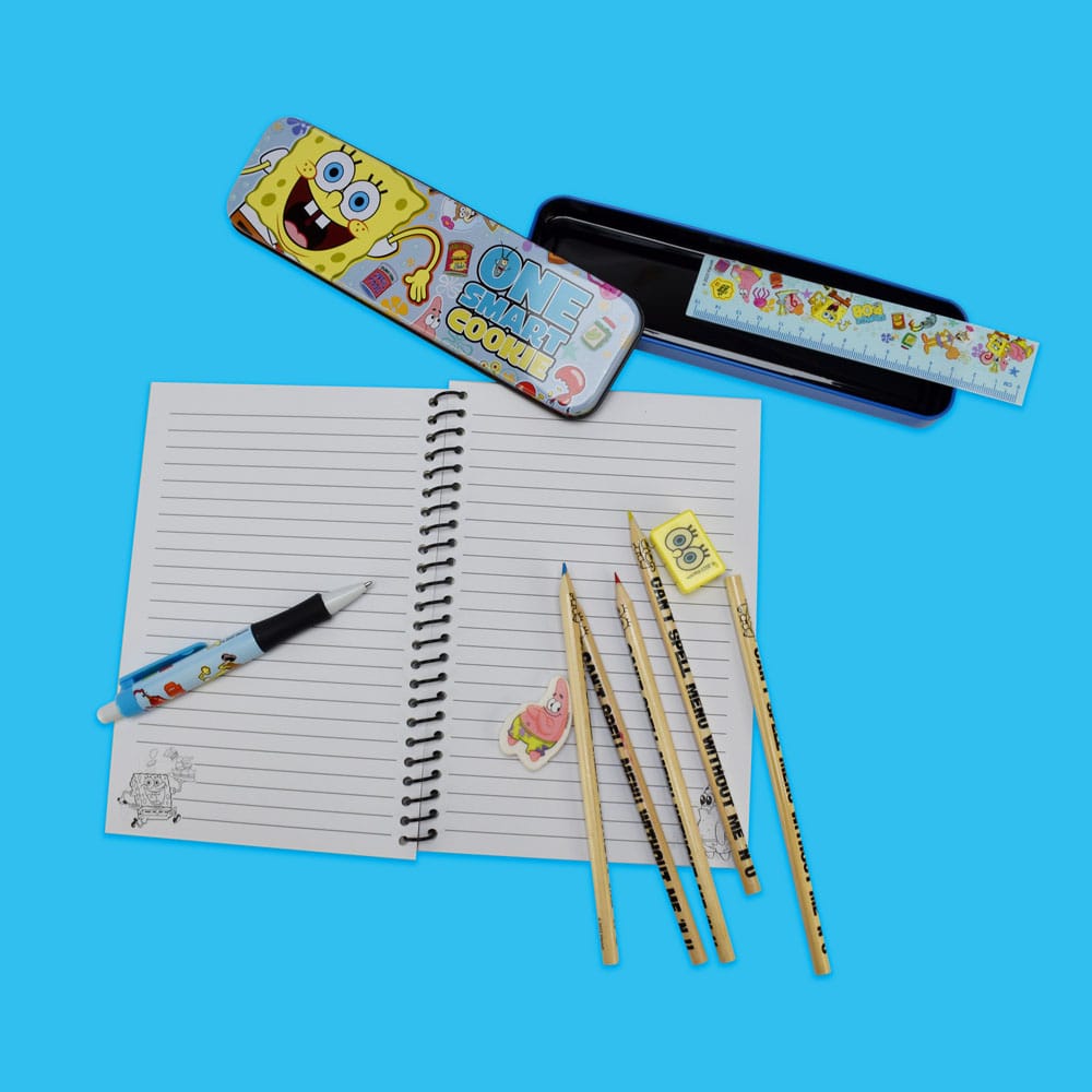 set decriture bob leponge bumper blue sky studios