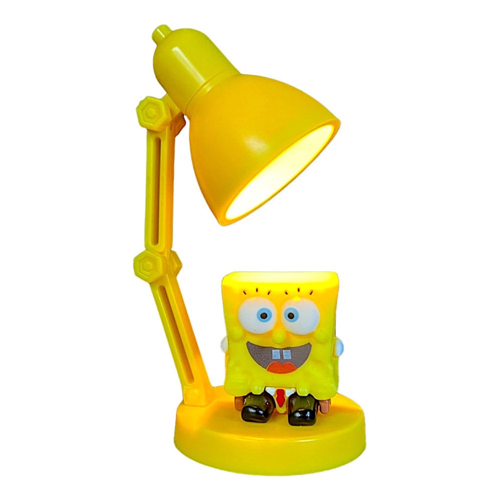 Mini-LED-Lampe mit SpongeBob Schwammkopf Figur