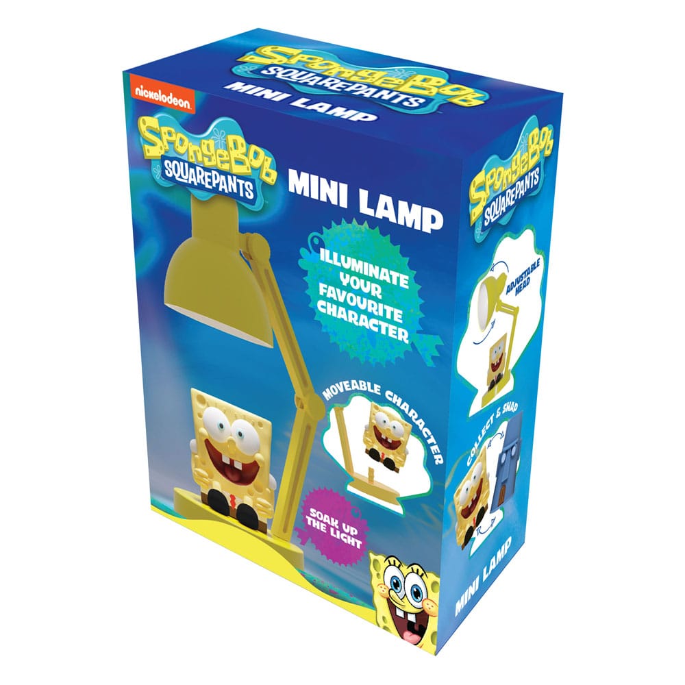 Mini Lampe LED avec Figurine Bob l´éponge