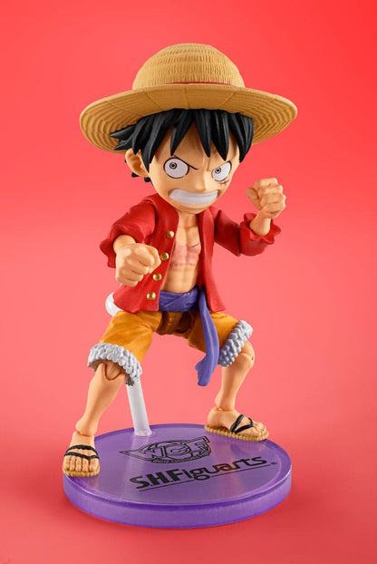 world collectable figure x s h figuarts monkey d luffy tamashii nations