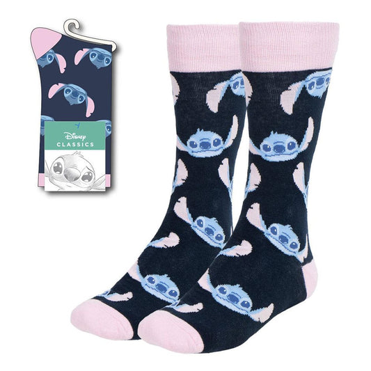 Chaussettes Stitch´s Face Rosa