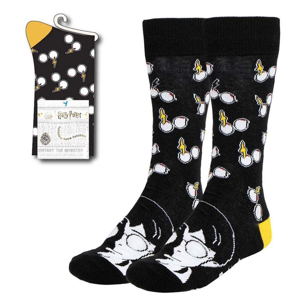 Chaussettes Harry Potter - Harry Black and White