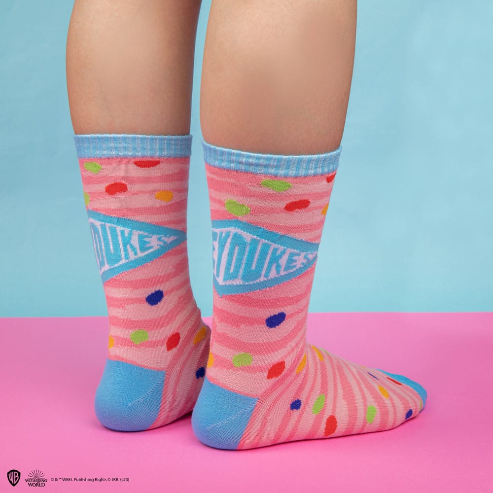 Pack 3 paires de Chaussettes Harry Potter - Honeydukes