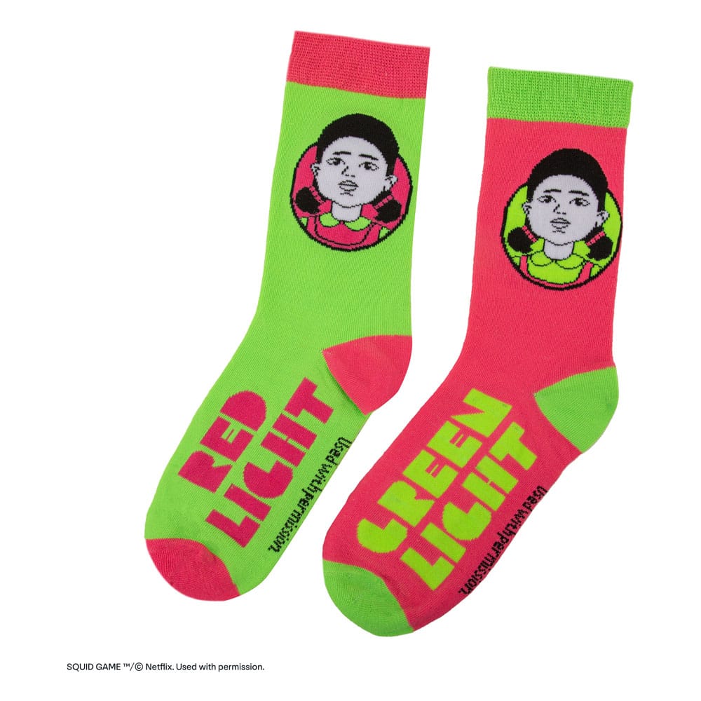 Squid Game pack 3 paires de chaussettes