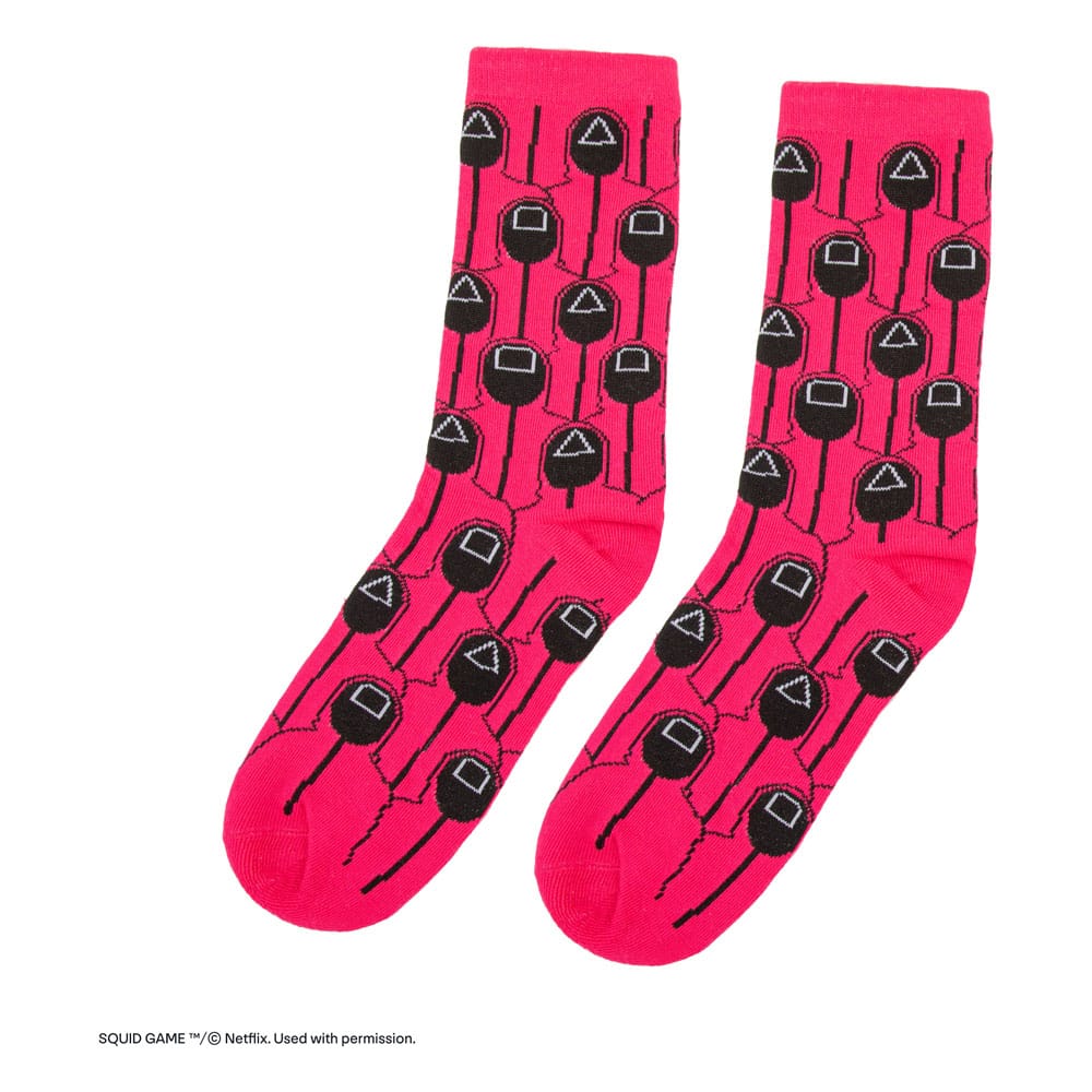 Squid Game pack 3 paires de chaussettes