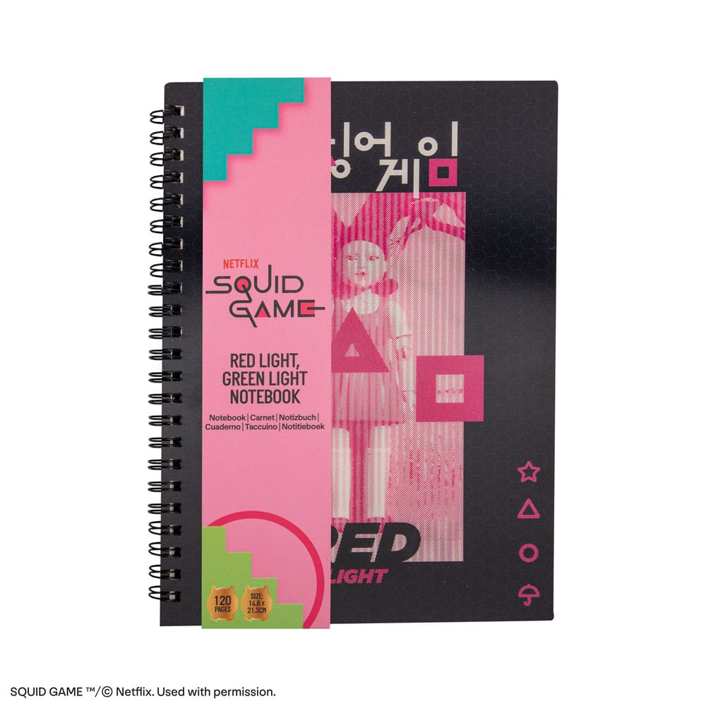 Carnet Squid Game - Red light, green light