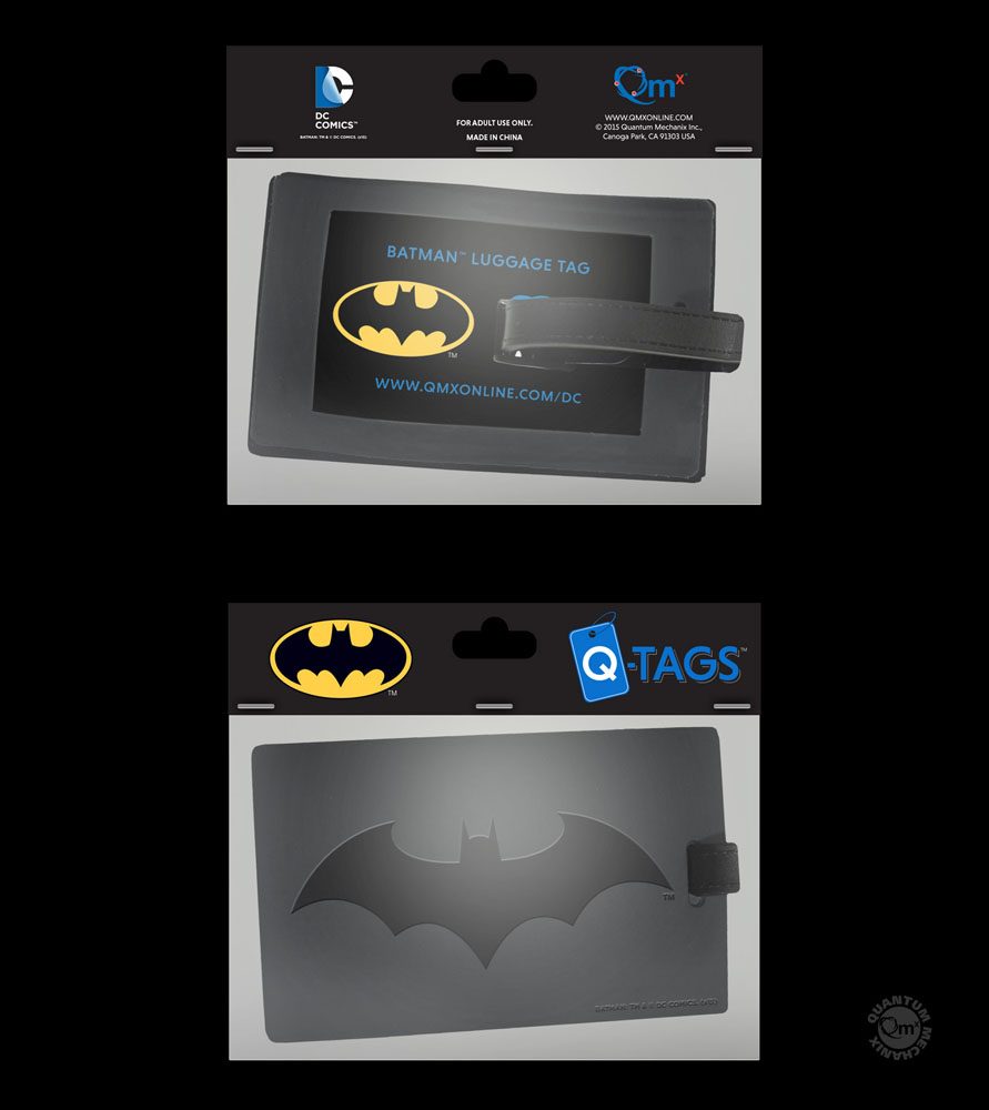 Etiquette de bagage Batman - Q-Tag