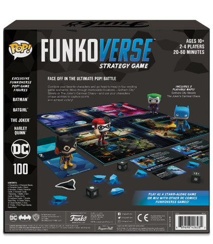 DC Comics Funkoverse 100 4-Pack - Jeu de Base