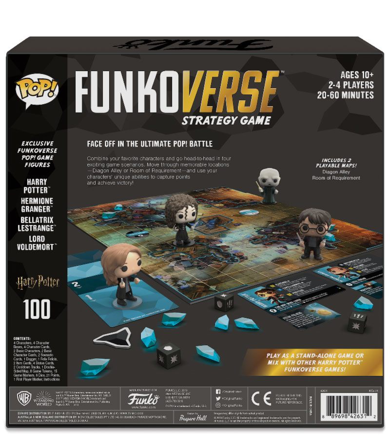 Harry Potter Funkoverse 100 4-pak - zestaw podstawowy