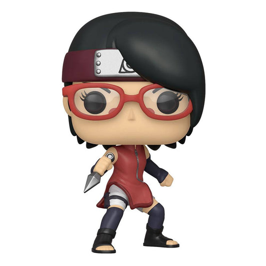 BORUTO POP N° 672 Sarada Uchiha Boruto: Naruto Next Generations Figurine POP! Animation Vinyl Sarada Uchiha 9 cm