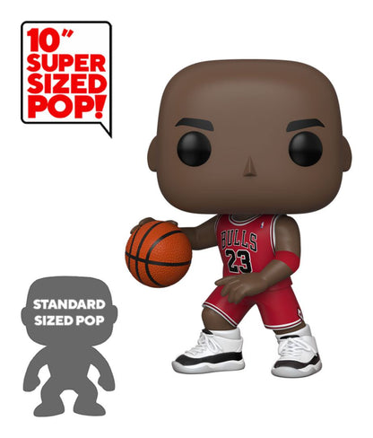 Pop! Jumbo Michael Jordan (Red Jersey)