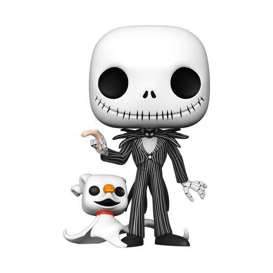 Pop! Jumbo Jack Skellington avec Zero