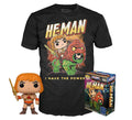 masters of the universe pop tee set figurine et t shirt he man