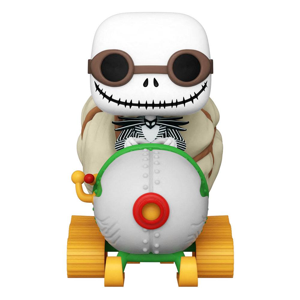 pop jack skellington in snowmobile