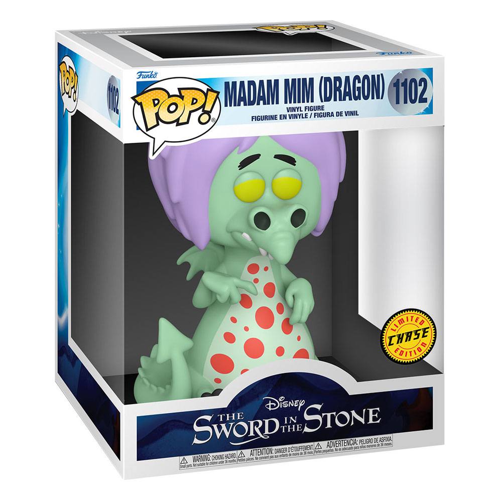 Madame Mim som en drage 