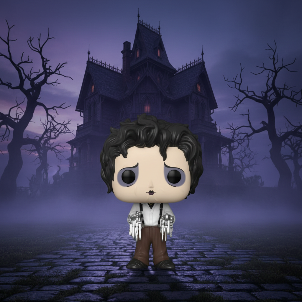 Edward ve společenském oblečení 