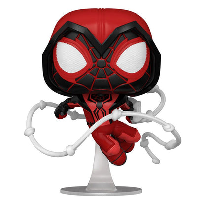 Pop! Miles Morales (Crimson Cowl Suit)