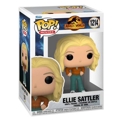 jurassic world 3 funko pop movies ellie sattler
