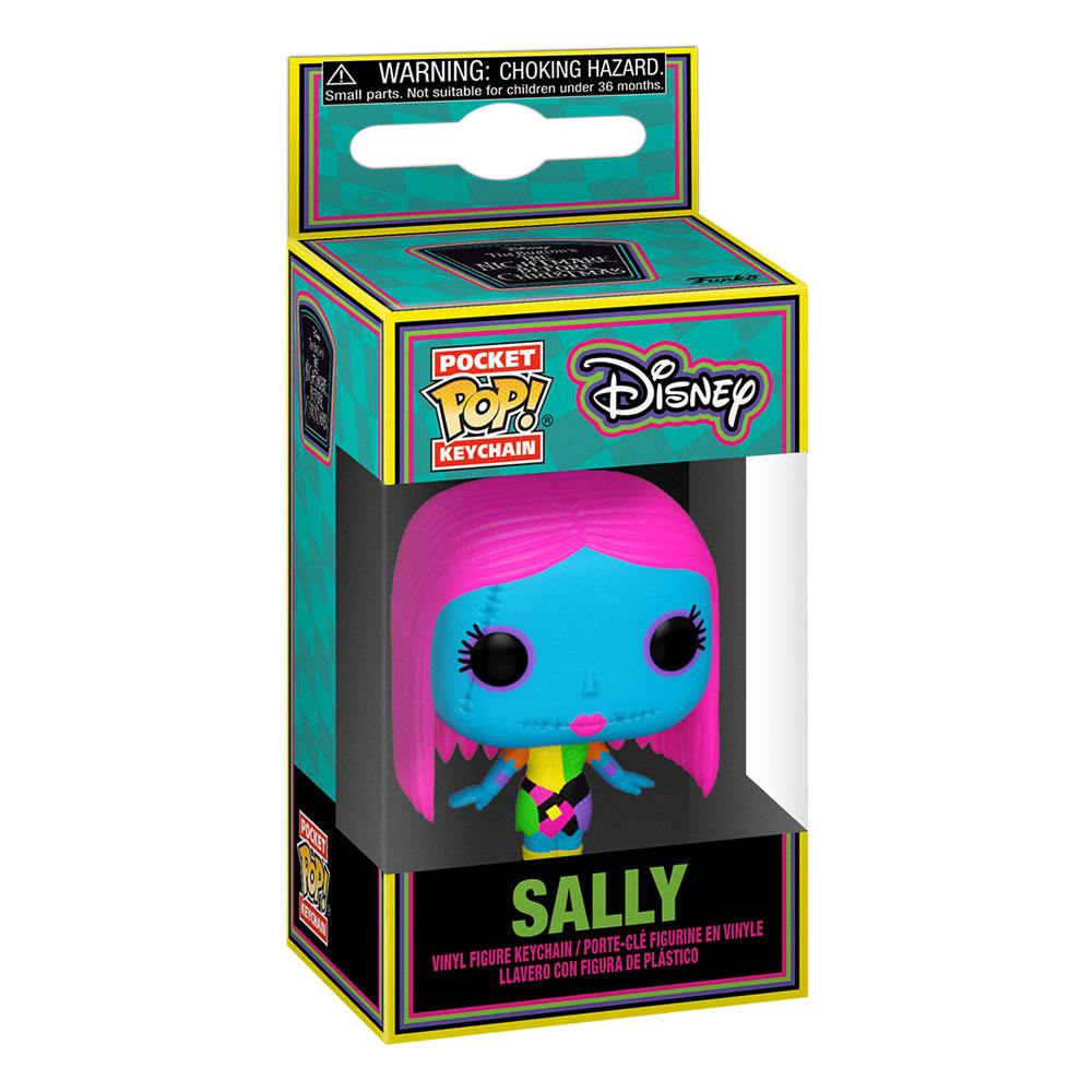 Pop! Nyckelring Sally (Svart Ljus) 