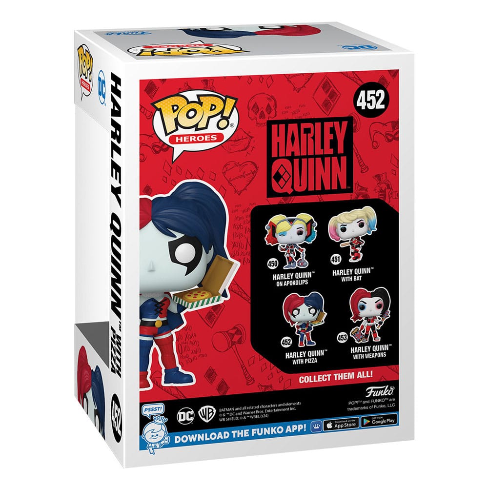 Harley Quinn med pizza