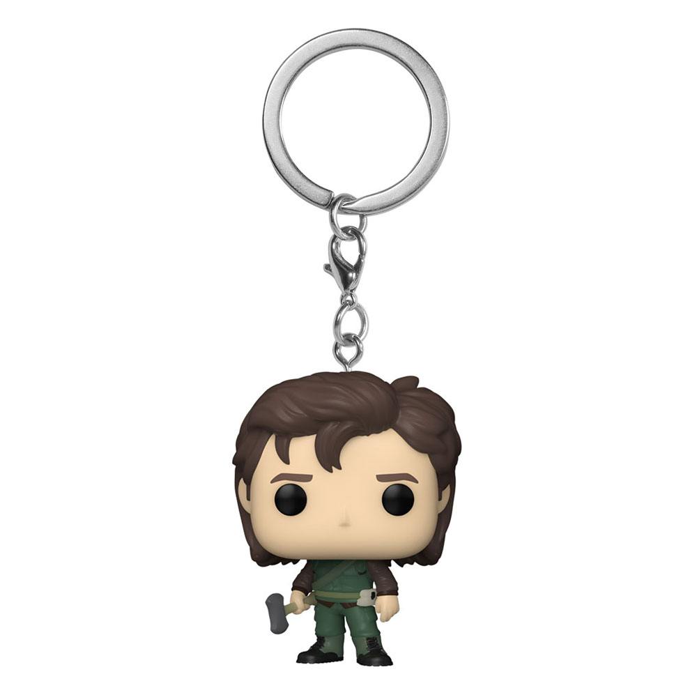 Steve Pop! Keychain Stranger Things porte-clés Pocket POP! Vinyl Hunter Steve 4 cm