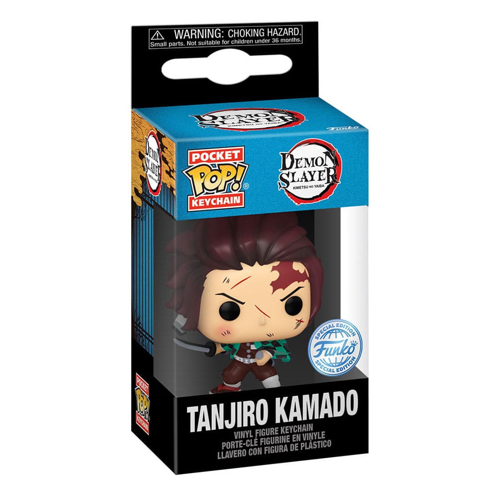 Pop! Schlüsselanhänger Tanjiro Kamado (SE)