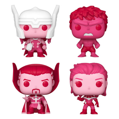 Pocket Pop! Marvel 4 Pack- Saint-Valentin