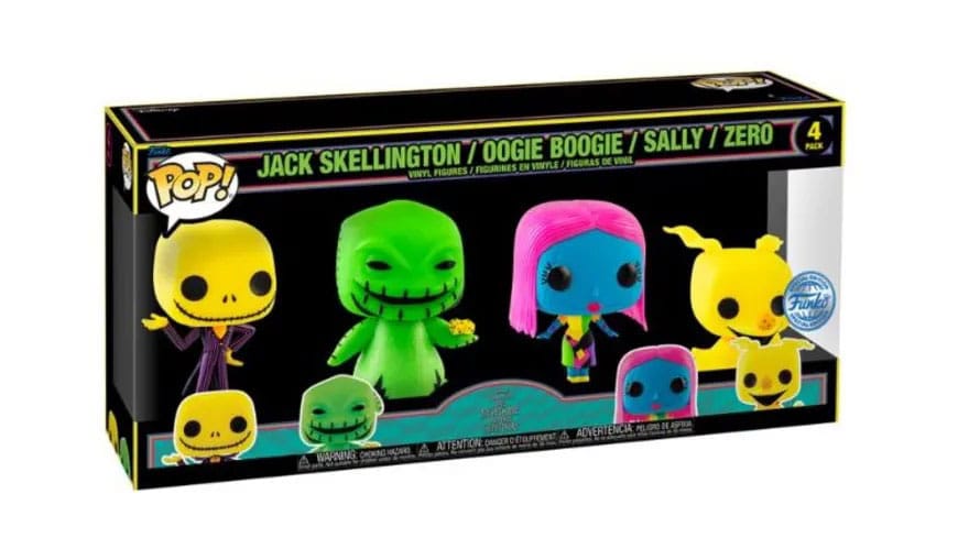 Pop! NBX 4 kusy (černé světlo) (SE) 