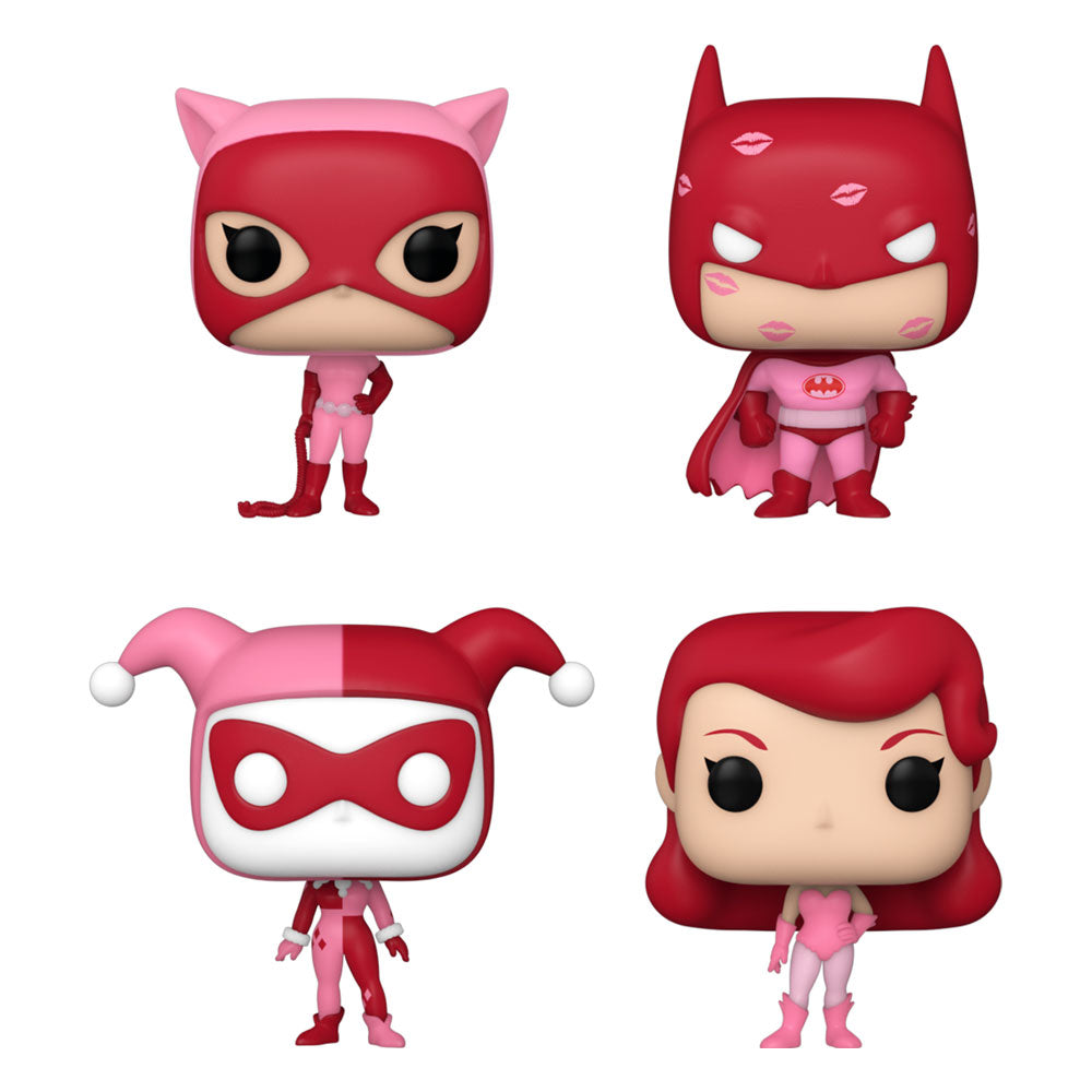 Pocket Pop! 4-pak - DC Comics Valentinsdag 