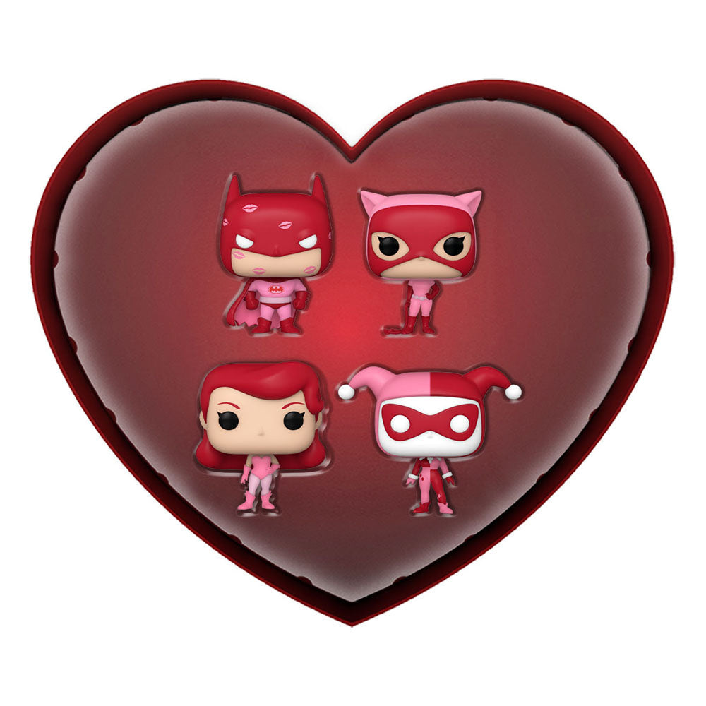 Pocket Pop! 4-pak - DC Comics Valentinsdag 