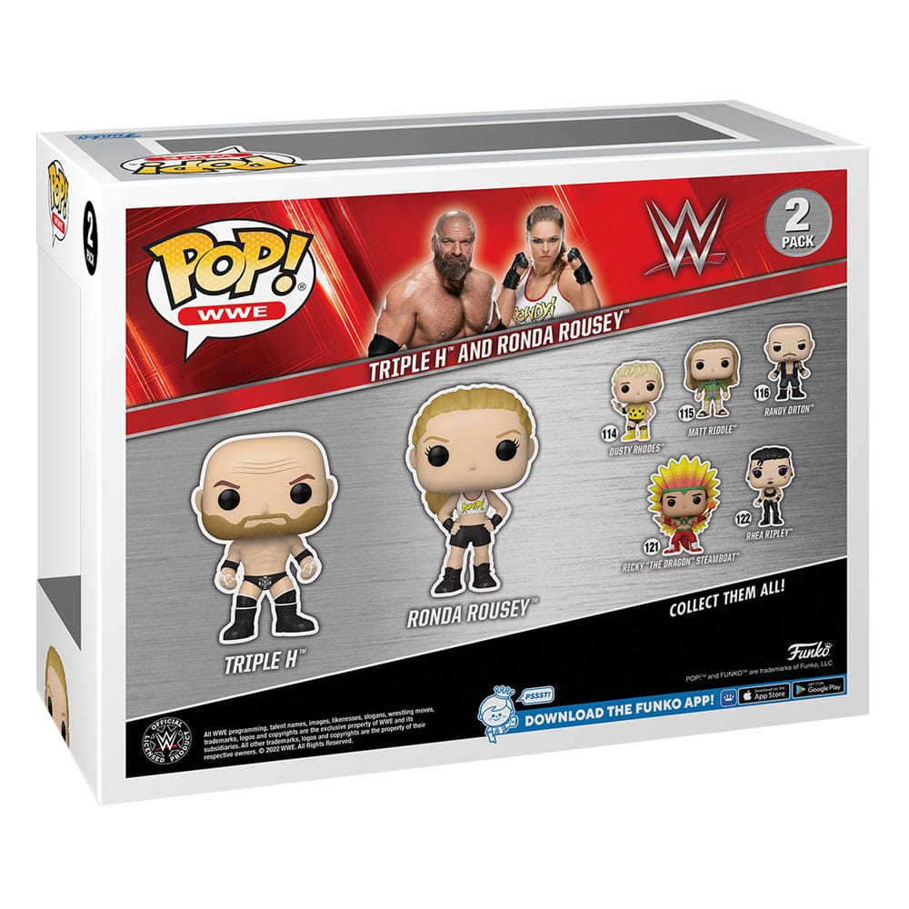 Triple H ja Ronda Rousey 2-pakkaus 