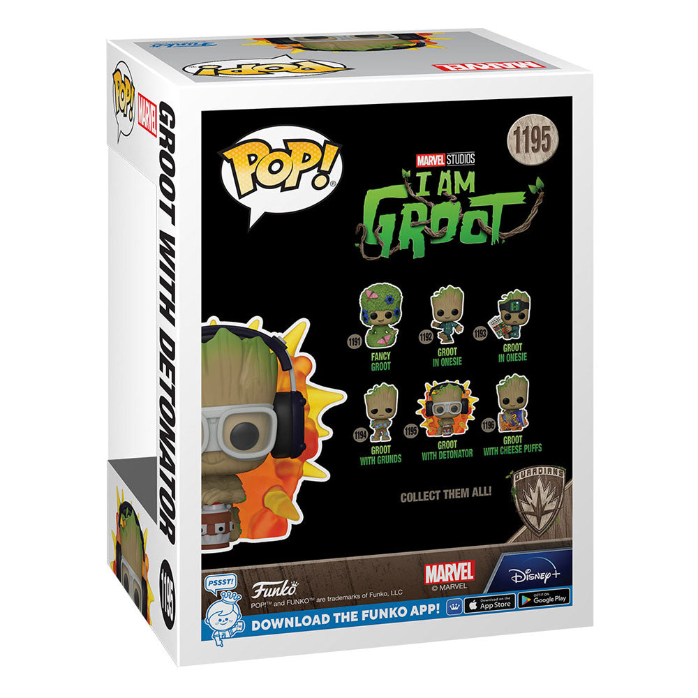 pop groot with detonator 1195