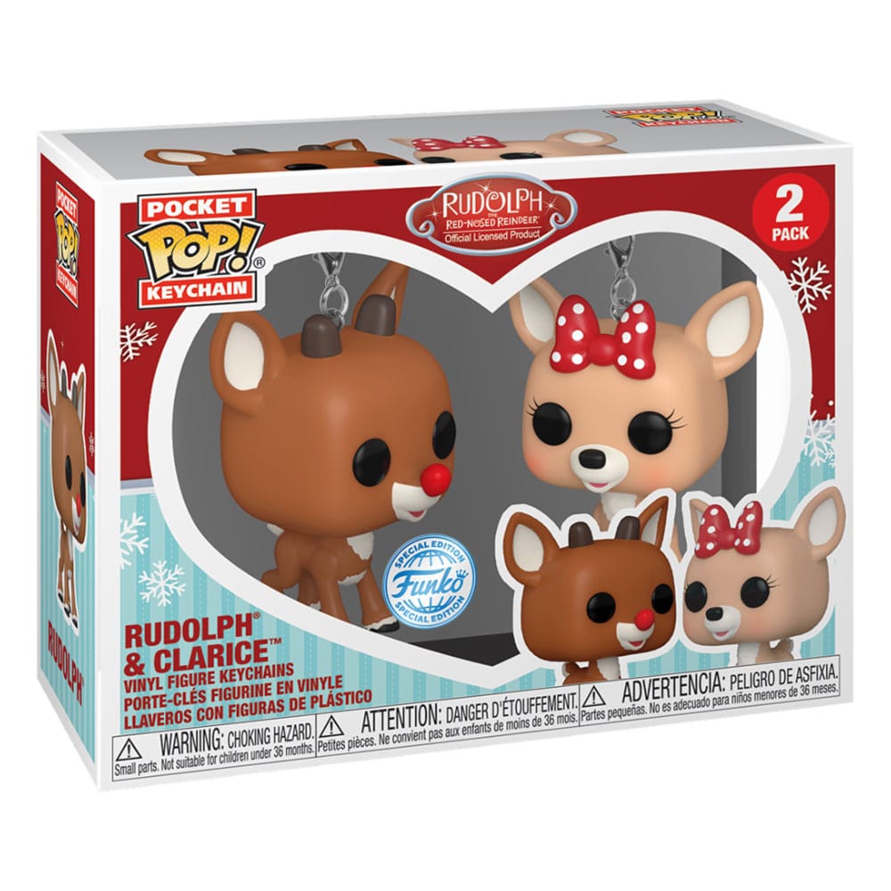 Kľúčenka Pop! Rudolphe &amp; Clarice (SE) 