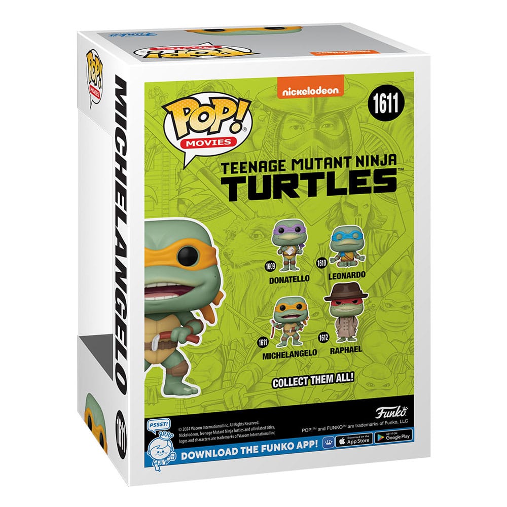 Pop! Michelangelo makkaran nunchucksin kanssa 