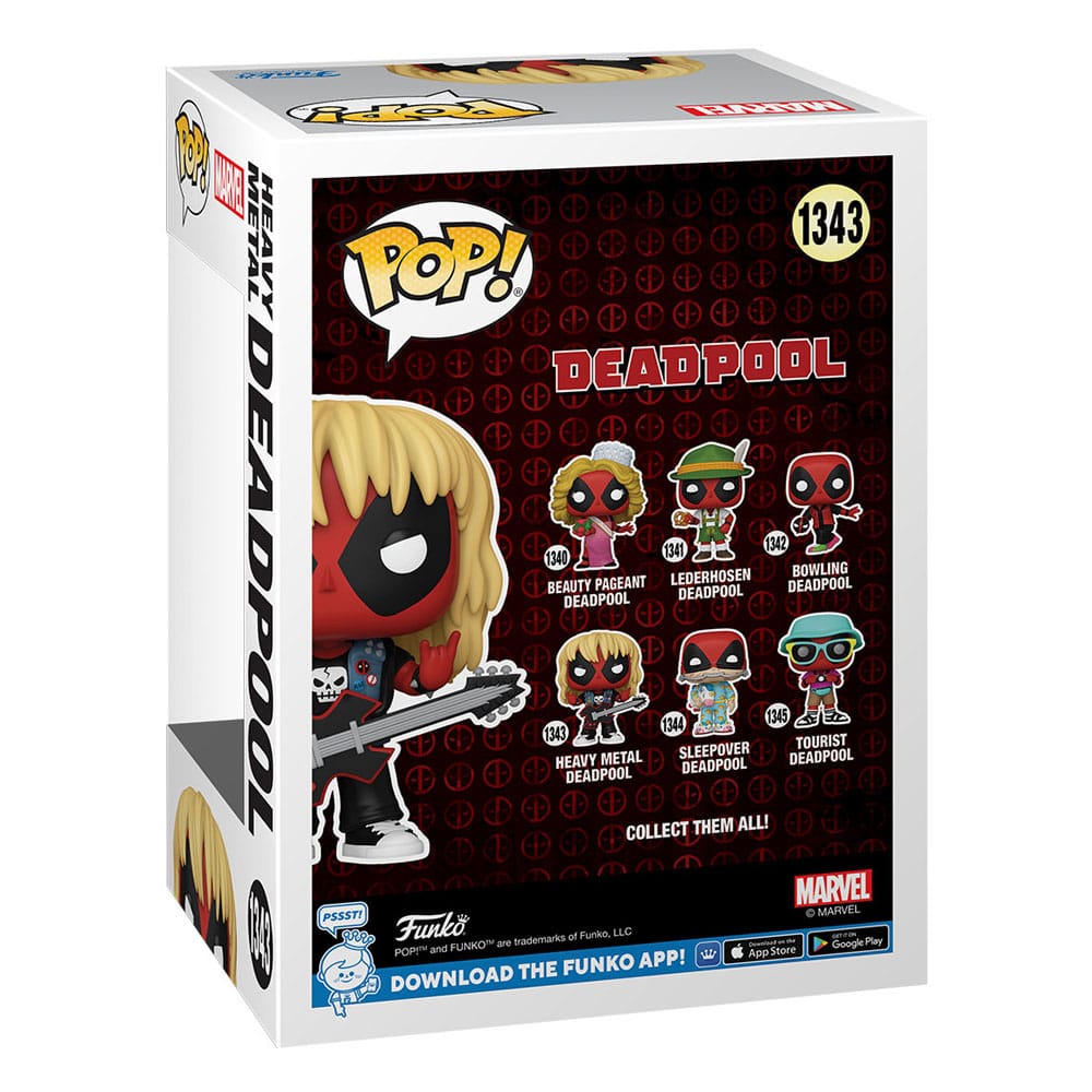 Pop! Deadpoolin heavy metal