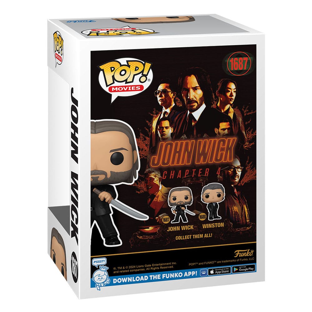 Pop! John Wick mõõga ja nunchakutega 