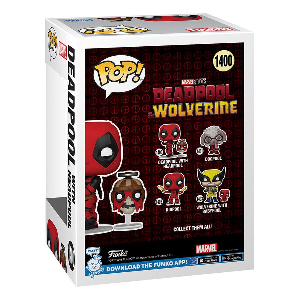 Pop! &amp; Buddy Deadpool med Headpool
