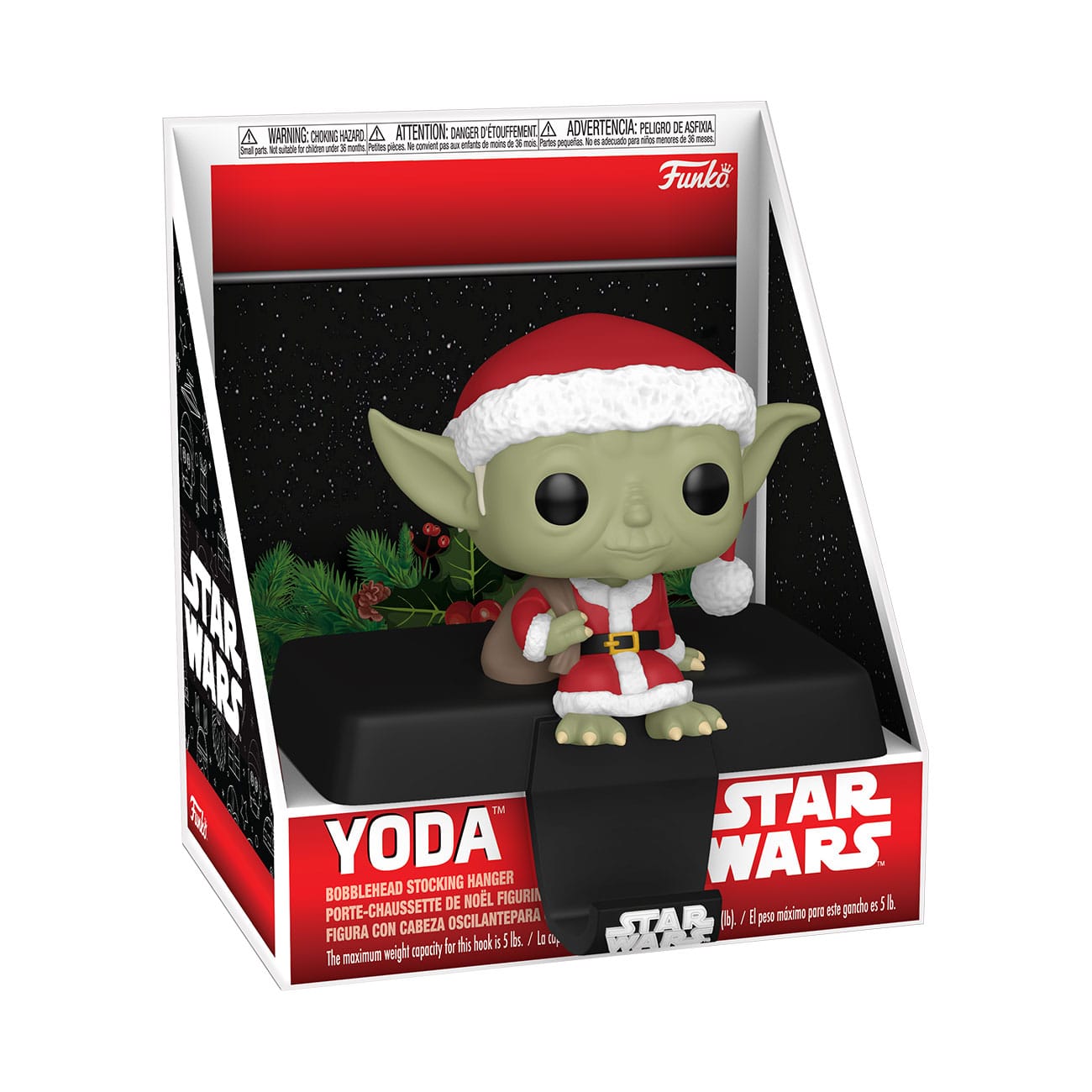 Pop! Stocking Hanger Yoda en Père Noël