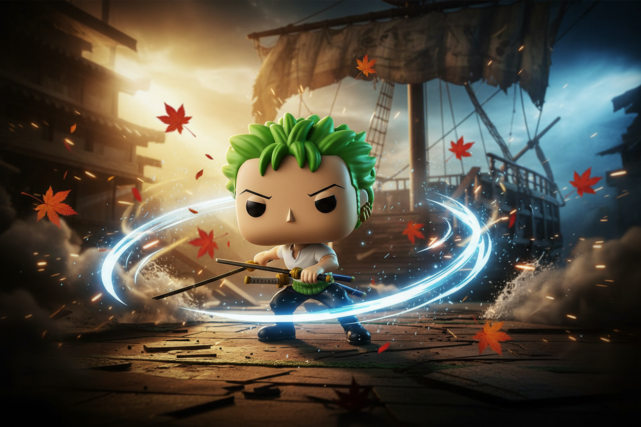 Pop! Roronoa Zoro (Stil Două Săbii)