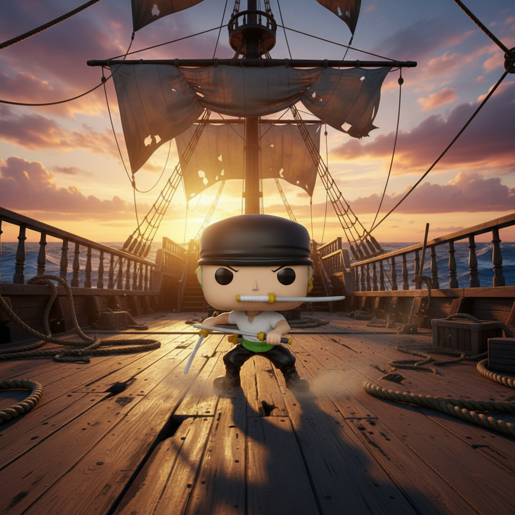 Pop! Roronoa Zoro (styl dvou mečů)