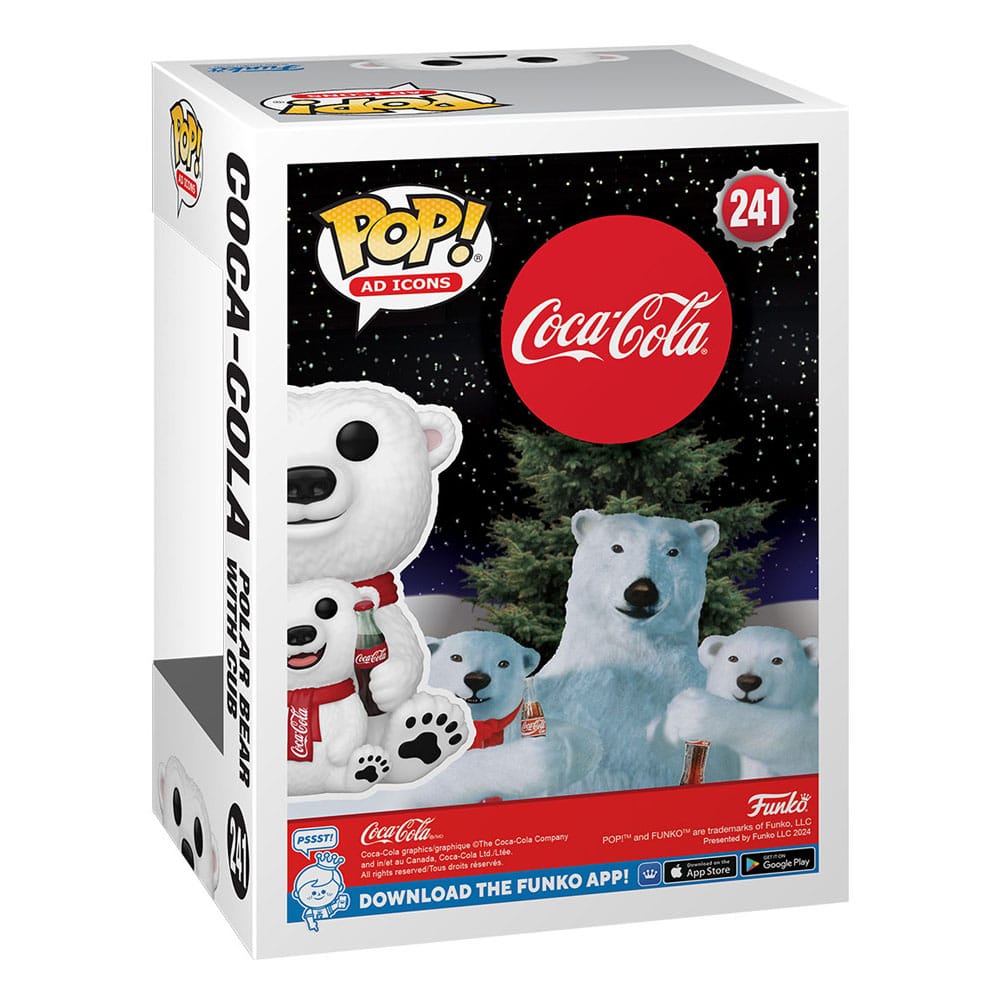 Pop! Coca-Cola Lední medvěd s mládětem