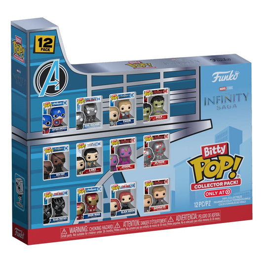 Bitty Pop! Collector Pack Avengers The Infinity Saga 12-Pack