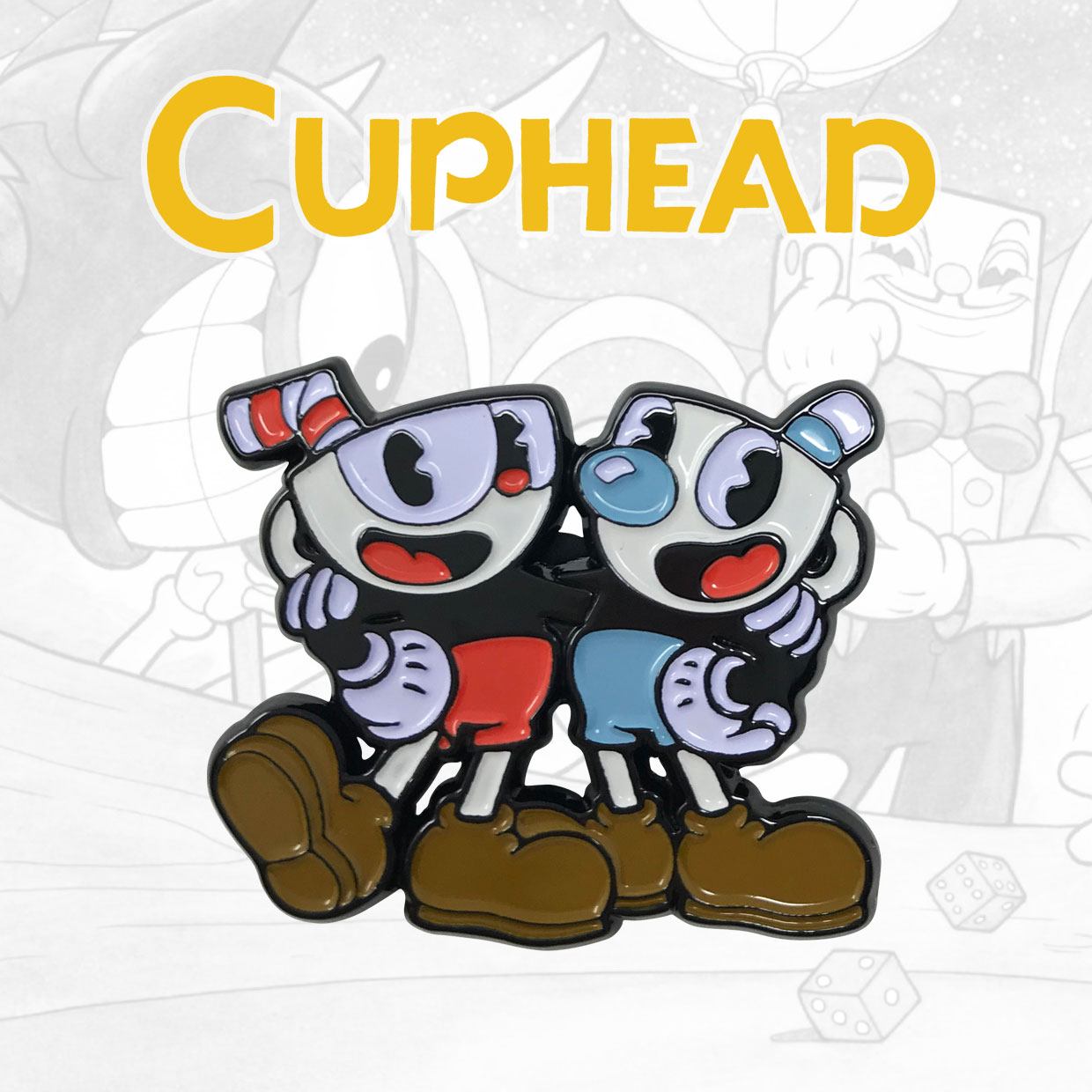 Odznak Cuphead - limitovaná edice 