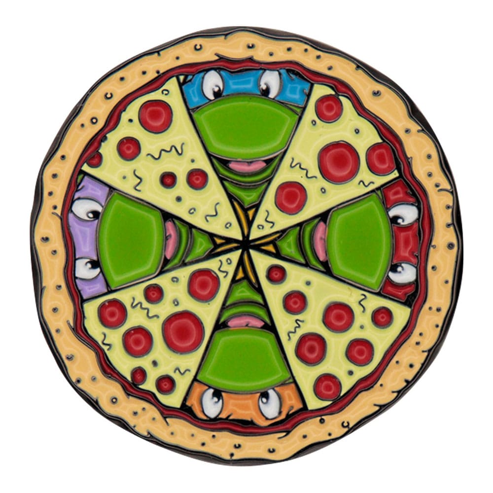 Sběratelská mince Želvy Ninja - Pizza (limitovaná edice)
